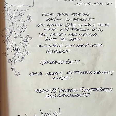 Zwischen Bach Und Luther Mit Sauna Апартаменты