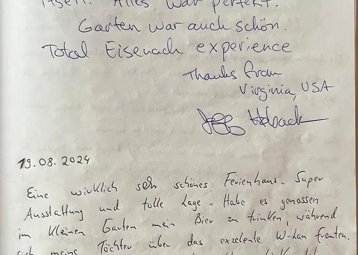 Appartement Zwischen Bach Und Luther Mit Sauna Eisenach